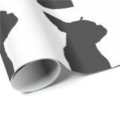 Boston Terrier Cadeaupapier (Rol Hoek)