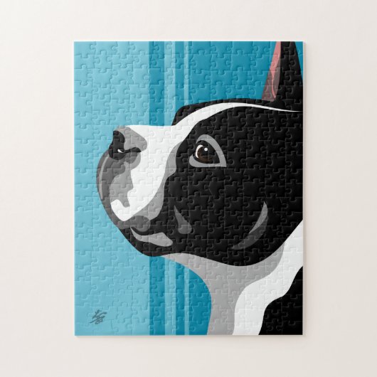 Boston Terrier-cadeaus Legpuzzel (Verticaal)