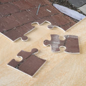 Boston Terrier & Calico Carrots Legpuzzel (Zijkant)