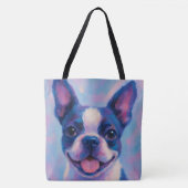 Boston Terrier Canvas tas (Voorkant)