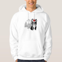 Boston Terrier Cartoon Snow Bossen