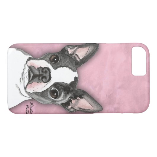 Boston Terrier Case-Mate iPhone Case (Achterkant (Horizontaal))