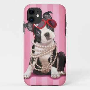 Boston Terrier iPhone 11 Hoesje
