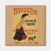 Boston Terrier Club Magneet (Voorkant)