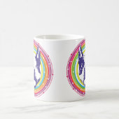 Boston Terrier - Colorful Circles Koffiemok (Center)