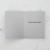 Boston Terrier Congrates New Home Sweet Home Kaart (Binnen)