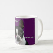 Boston Terrier: Cookie alsjeblieft? Koffiemok (Voorkant rechts)