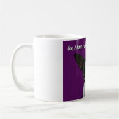 Boston Terrier: Cookie alsjeblieft? Koffiemok (Links)