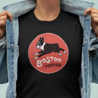 Boston Terrier Cool  Style Fun Pet Dog