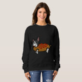 Boston Terrier Corn Dog Trui (Voorkant volledig)