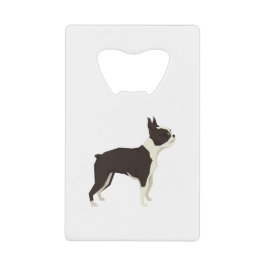Boston Terrier Creditkaart Flessenopener