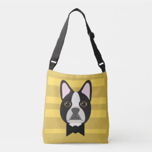 Boston Terrier Crossbody Tas