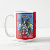 Boston Terrier Cupid DOG VALENTIJN CLASSIC MOK Roo (Links)