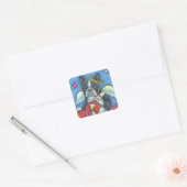 Boston Terrier, CUPID DOG VALENTIJN STICKERS — Dat (Envelop)