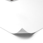 Boston Terrier Custom Dog Poster (Hoek)