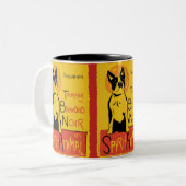 Boston Terrier Cute Dog Coffee Mok (Voorkant links)