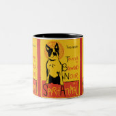 Boston Terrier Cute Dog Coffee Mok (Center)