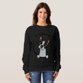 Boston Terrier Cute for Boston Terrier Hondenras Trui (Voorkant volledig)