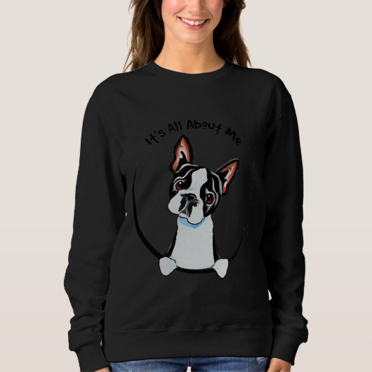 Boston Terrier Cute for Boston Terrier Hondenras Trui (Voorkant)