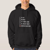 Boston Terrier Dad 82 Hoodie (Voorkant)