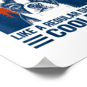 Boston Terrier Dad Day Poster (Hoek)