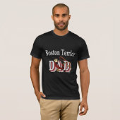 Boston Terrier Dad Gifts T-shirt (Voorkant volledig)