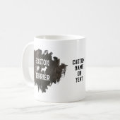 Boston Terrier Dad Hondenras Lover Vaderdag Koffiemok (Voorkant links)