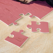 Boston Terrier Dapper Valentine's Day Monocle Legpuzzel (Zijkant)