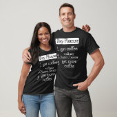 Boston Terrier Day Planner T-shirt (Unisex)