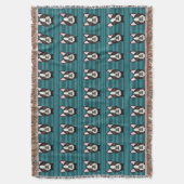 Boston Terrier Deken (Voorkant Verticaal)