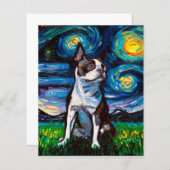 Boston Terrier Design | Ideaal geschenk ter gelege (Voorkant / Achterkant)