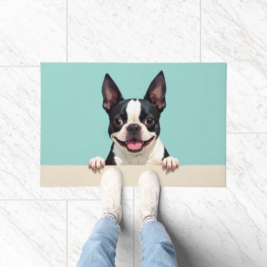 Boston Terrier deurmat Kunst (Binnen)