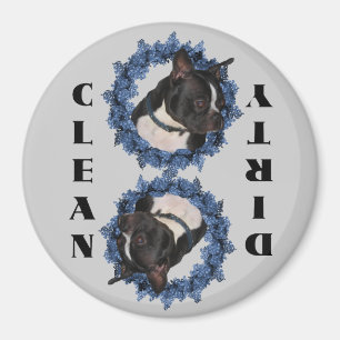 Boston Terrier Dishwasher Magnet