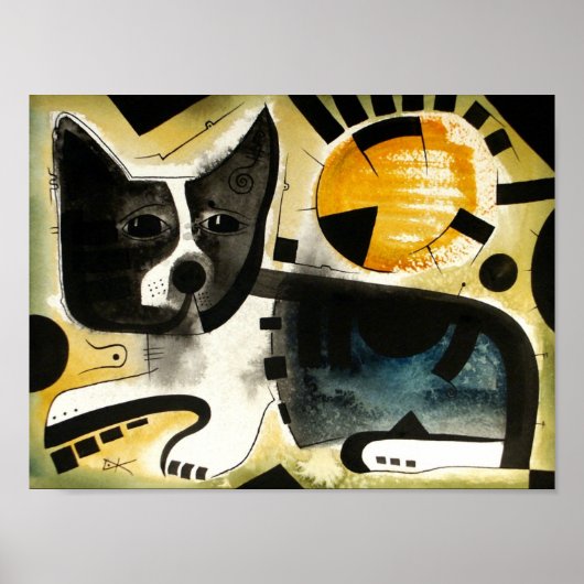 Boston Terrier dk_2005aug8k Poster (Voorkant)