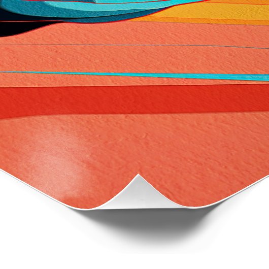 Boston Terrier Dog 004 - Bruno Pokopen Perfect Poster (Hoek)