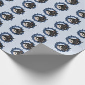 Boston Terrier Dog Animal Cadeaupapier (Hoek)