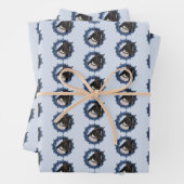 Boston Terrier Dog Animal   Inpakpapier Vel (In situ)