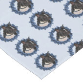 Boston Terrier Dog Animal Korte Tafelloper (Hoek)