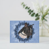 Boston Terrier Dog Briefkaart (Staand voorkant)