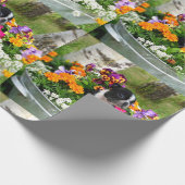 Boston Terrier dog Cadeaupapier (Hoek)