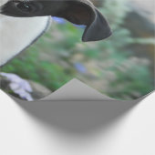 Boston Terrier Dog Cute Puppy Portret, Gift Cadeaupapier (Hoek)