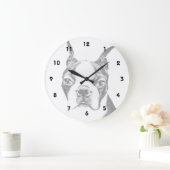 Boston Terrier dog Grote Klok (Huis)