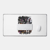 Boston Terrier Dog Halloween Bureaumat (Keyboard & Muis)