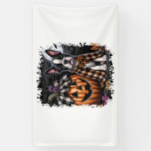 Boston Terrier Dog Halloween Spandoek (Verticaal)