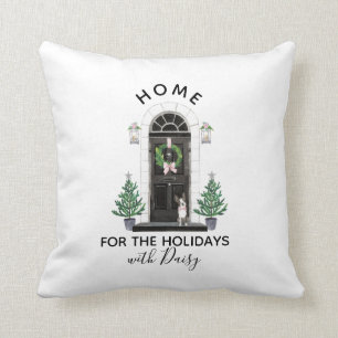 Boston Terrier Dog Holiday Kerstmis Kussen