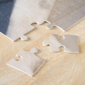 Boston Terrier Dog Jigzaag Puzzle Black en White Legpuzzel (Zijkant)