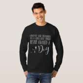 Boston Terrier Dog klink ik van mijn hond T-shirt (Voorkant volledig)