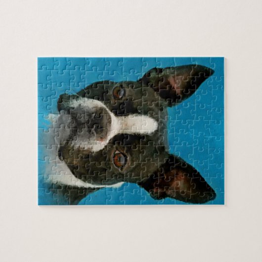 Boston Terrier dog Legpuzzel (Horizontaal)