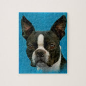Boston Terrier dog Legpuzzel (Verticaal)