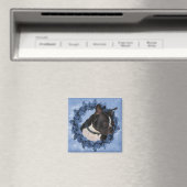 Boston Terrier Dog Magnet (Insitu (Vaatwasser))